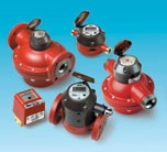 VZO 4, Oljefl�desm�tare, inv�ndig g�nga ned�t, transparent, DN4