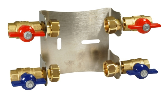 Beulco, 6152-4KV, Installationssats, inv�ndig g�nga, dubbel, G15