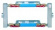 Beulco, 260, Vattenmätarkonsol parallell, invändig gänga, G50 Beulco, 260, Vattenmätarkonsol parallell, invändig gänga, G50