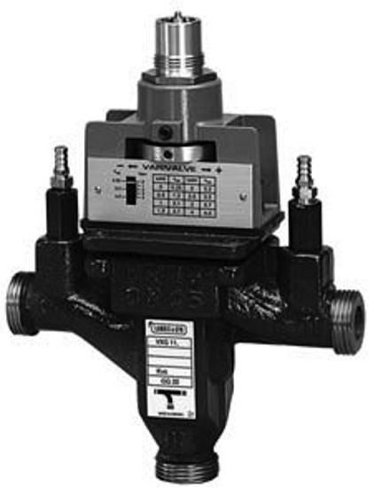 Siemens, VXG11.15, Styrventil, justerbart, koppling separat, DN15