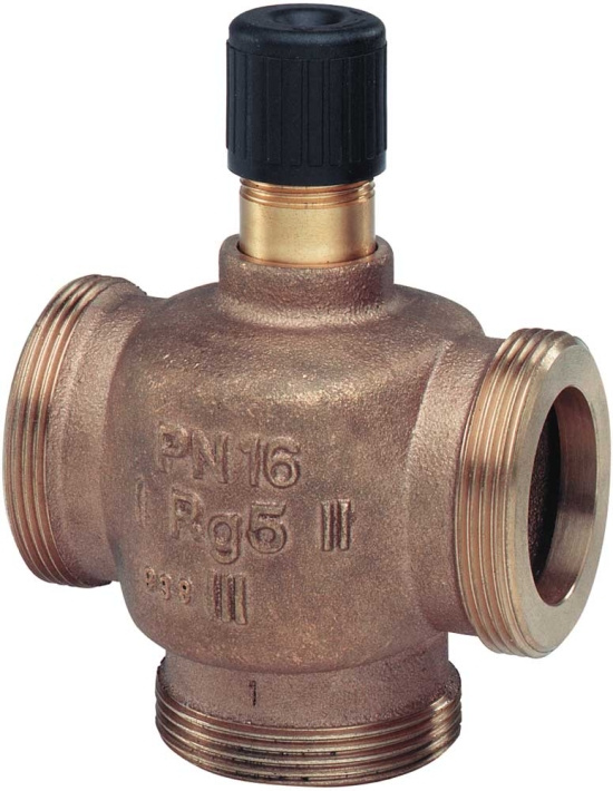 Siemens, VXG44.40-25, Styrventil, 3-v�gs, exklusive koppling, DN40