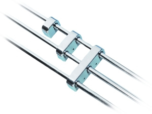 Kopparr�r halvh�rda f�rkromade