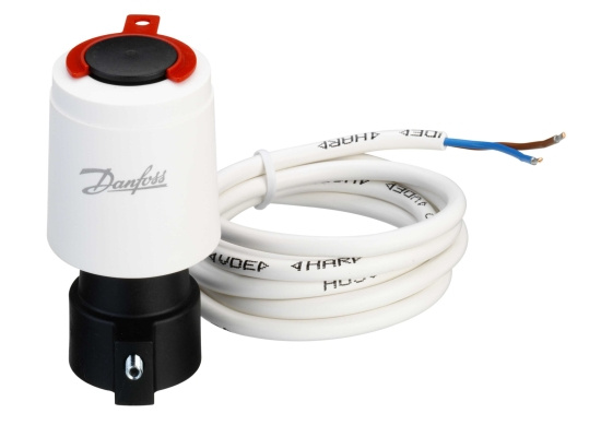 Danfoss, TWA-A NC, Termomotor, 24V, 24V