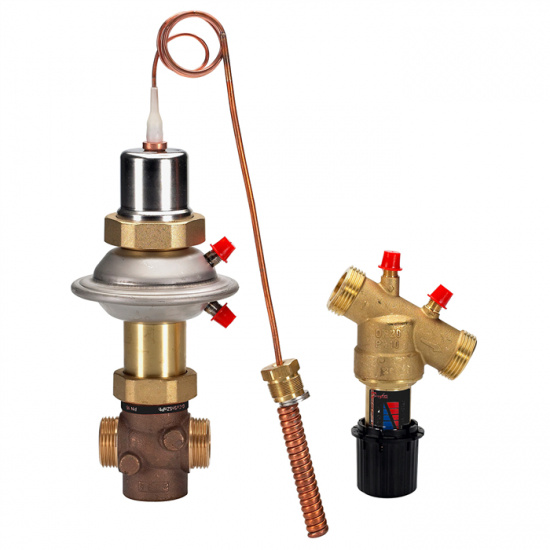 Danfoss, AVTQ, Temperaturreglerventil, fl�desstyrd, utv�ndig , G20