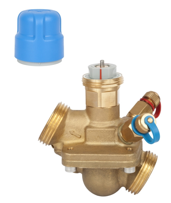 Danfoss, AB-QM, Reglerventil, med m�tnipplar, DN20