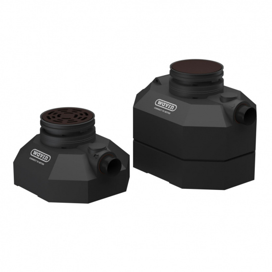 Wavin, Oljeavskiljarpaket, MiniPek S0,4 25T med sandf�ng (0,4 liter/sekund)