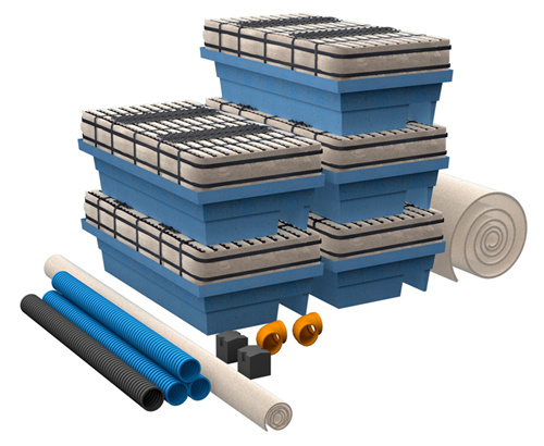 FANN IN-DR�N I5 PLUS Biomodulpaket med inbyggt grus