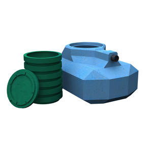 Slamavskiljarpaket f�r BDT-Vatten med IN-DR�N Biob�dd 5, markb�dd p� burk - 3G