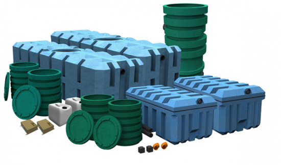 Minireningsverk - Fann IN-DR�N Biob�dd 10 f�r WC+BDT f�r 2 hush�ll (h�g skyddsniv�)