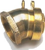 P�fyllnadskoppling, rak, med lock, G50, m�ssing