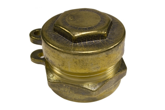 P�fyllnadskoppling, rak, med lock, G80, m�ssing