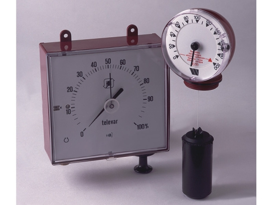 Televar TLM3, Niv�m�tare, pneumatisk