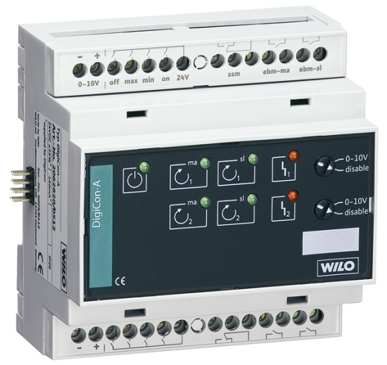 Wilo, DigiCon-A, Styrutrustning, digital