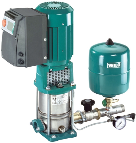 Wilo, COR-1  MVIE 204-2G-GE, Tryckstegringsanl�ggning