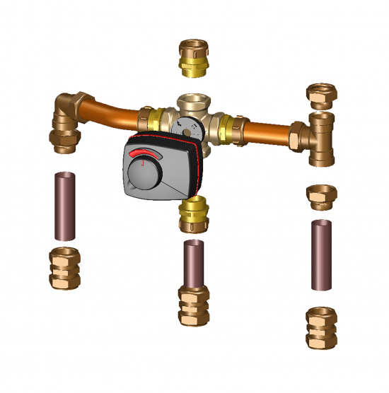 CTC Shuntventil Bivalent