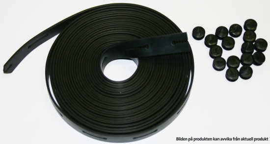 Grundfos, Gummiklamma, inklusive 16st. knappar, L=7.5m