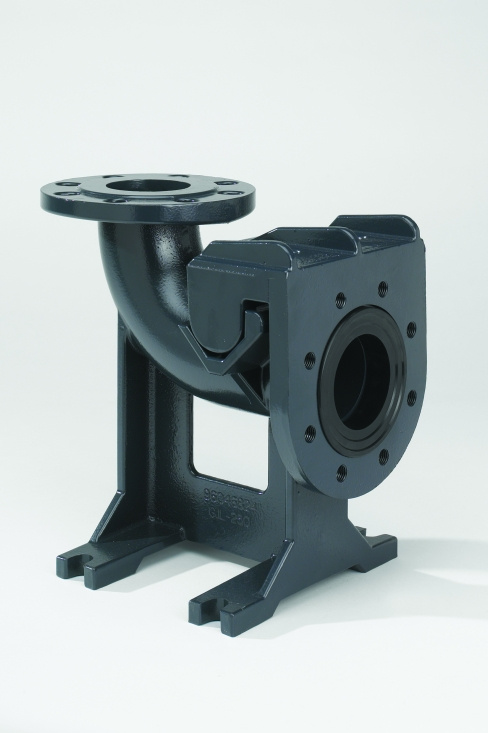 Grundfos, Kopplingsfot, inkl glidsko och gejderf�ste, DN80, gjutj�rn