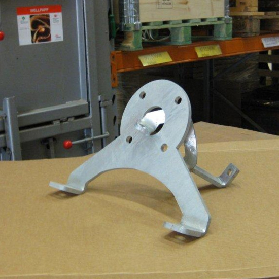 Grundfos, Basstativ, horisontell, torruppst�lld, DN65/C