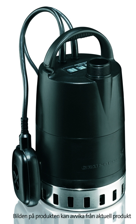 Grundfos Dr�neringspump, CC5 A-1, 10 m kabel med stickpropp, Rp32