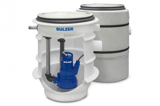 Pumpstation Synconta 700 inkl. sk�rande pump Piranha S12/2