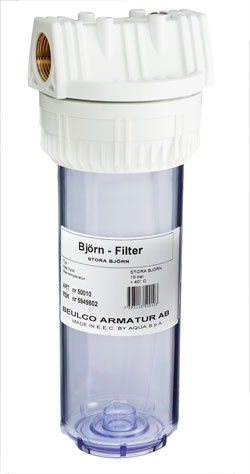 Beulco, Stora Bj�rn, Filterbeh�llare, inv�ndig g�nga, enkel, G25