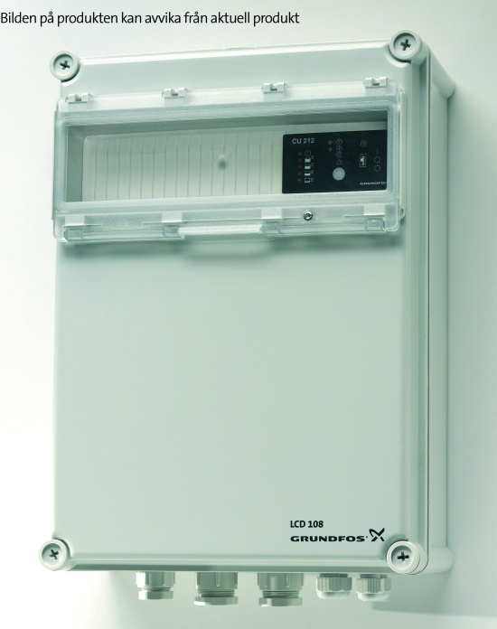 Grundfos, LCD108.400.3.23, Automatiksk�p, f�r dubbelpump, IP55