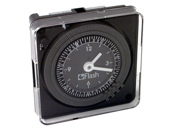 16505, Kopplingsur, med anvisning, 12-24V, 12-24V