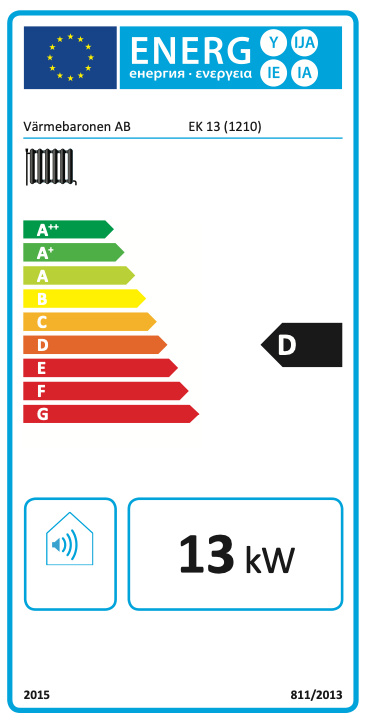 V�rmebaronen Elkassett, EK13, 13kW, 3x400V, 13kW, 3x400V