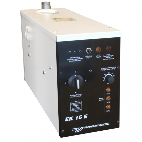 V�rmebaronen Elkassett, EK15, med belastningsv 3x400V 20-95�, 14,7kW, (7x21kW)