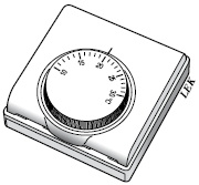 NIBE AB,  RT10, Rumstermostat, vit, 230V