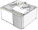 NIBE  FLM, Frånluftsmodul, vit, 556x596x352 NIBE  FLM, Frånluftsmodul, vit, 556x596x352