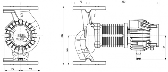 Perfecta Cirkulationspump Pro2 50-12/37