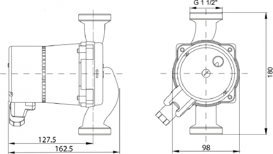 Perfecta Cirkulationspump,  aPump 25-4U/180