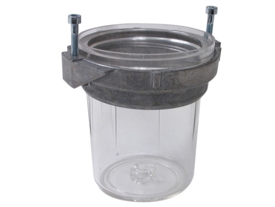 Bentonefilter, Beh�llare