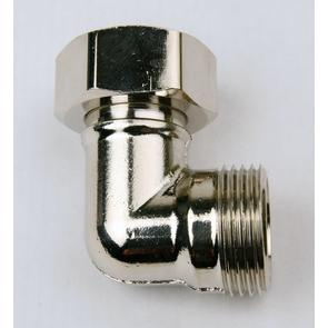 Thermopanel Vinkel, TP K 22, utv�ndig g�nga x l�pmutter, nickel