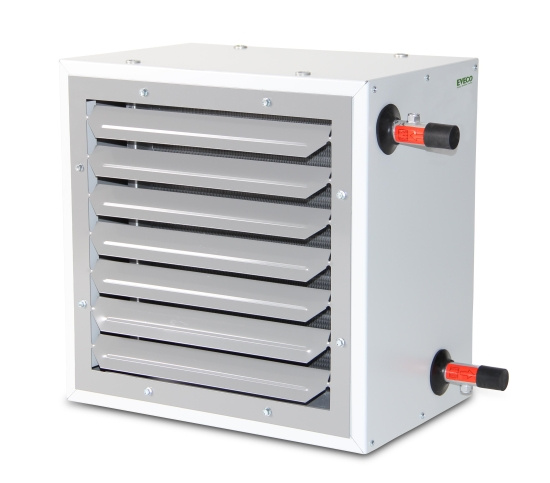 Eveco, AH2310.11, Fl�ktluftv�rmare, 6,6kW vid 80/60-15, 6,6kW vid 80/60-15