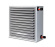 Eveco, AH2610.11, Fläktluftvärmare, ljusgrå RAL7035, BxHxD 700x700x420 Eveco, AH2610.11, Fläktluftvärmare, ljusgrå RAL7035, BxHxD 700x700x420