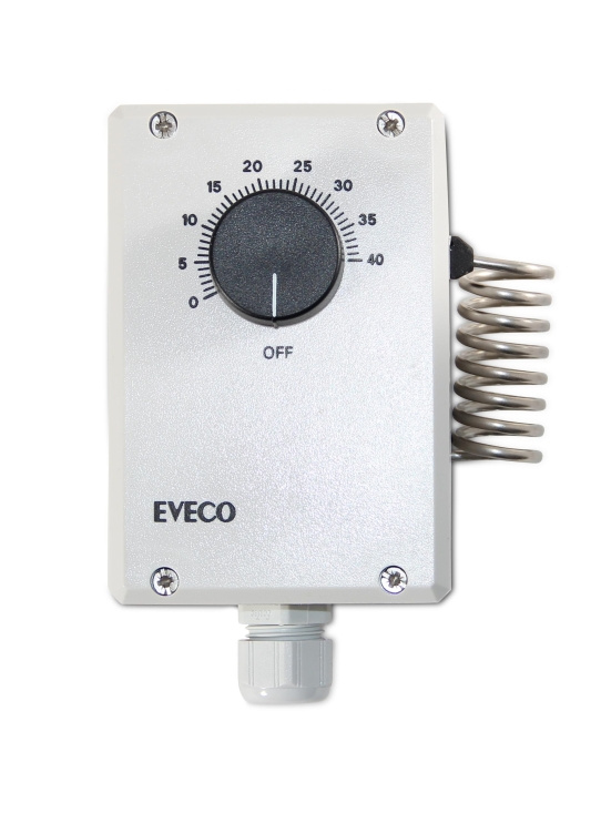 Eveco, SR101U, Termostat, 1-st utv�ndigt vred 