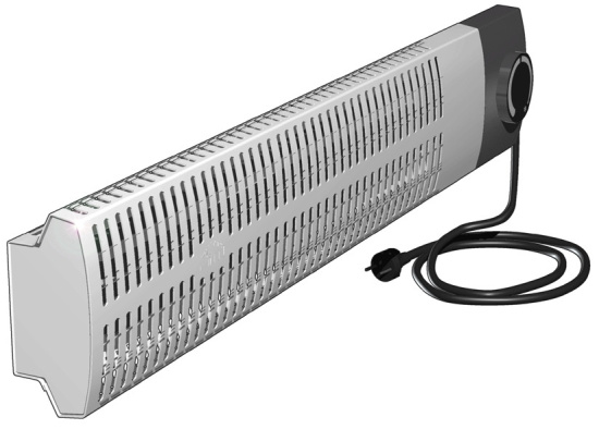 Frico, FMLR200, Frostvakt, Minielement, 200W, Rostfritt r�rsystem