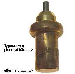 Laddomat Termostatpatron, 83�C