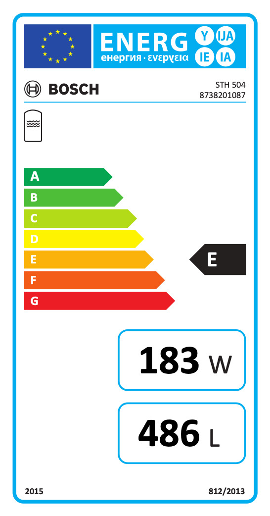Bosch Ackumulatortank, STH 504, 500L 