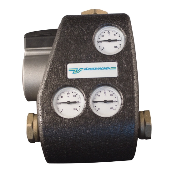 V�rmebaronen Ackumulatorstyrning, utan VVB till acktank