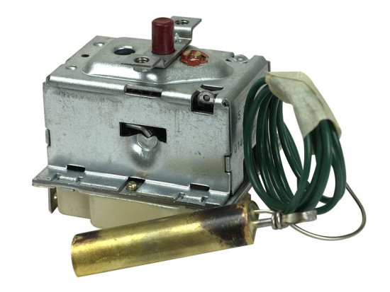 Maxtermostat, 3-polig med halvm�nebulb