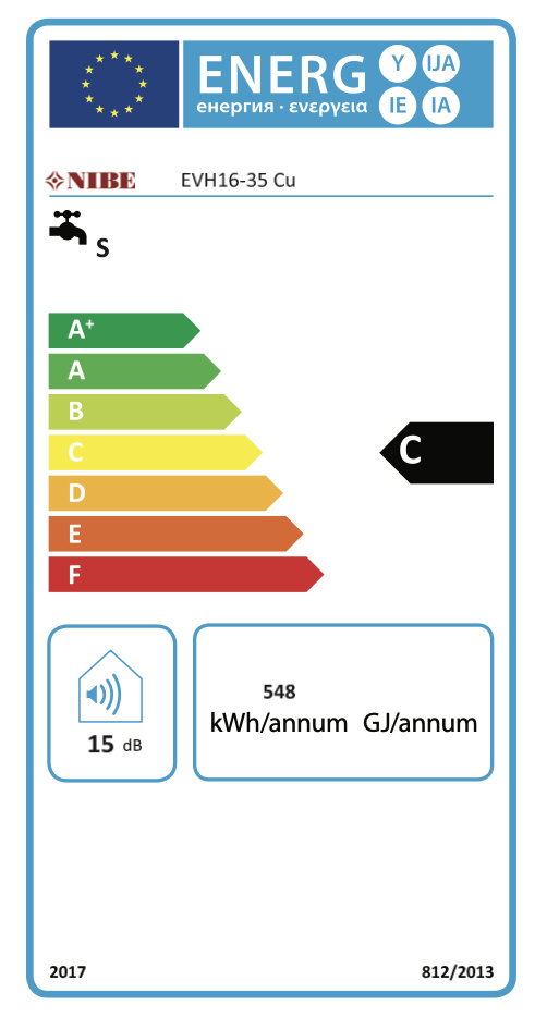 Nibe vv-bered eminent-cu 35l i