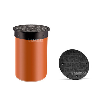 Brunnsbet�ckning 315 mm med l�sbart lock