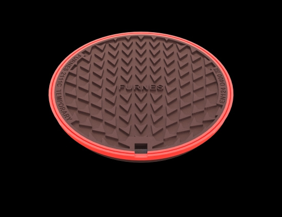 2111PS, Lock,  med p�gjuten packning, 600-640, gr�j�rn