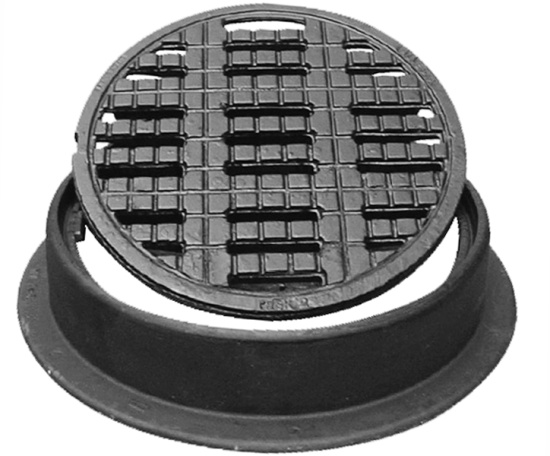 VATEK, Bet�ckning A6, med galler fri area 600cm2, D400