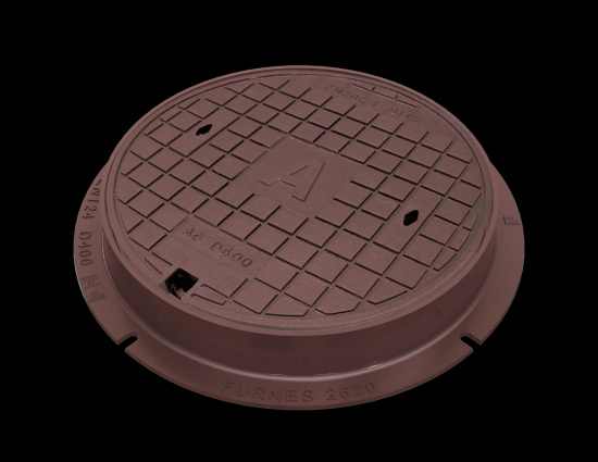 2620/2112, Bet�ckning A-6, komplett med lock, 600-640, gr�j�rn