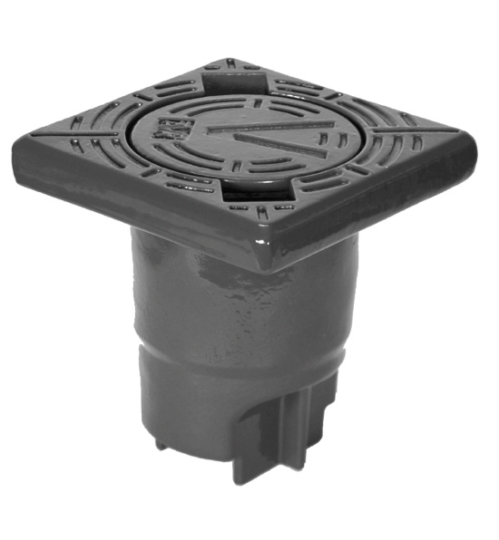 AVK, Bet�ckning, fyrkantigt lock/ram