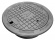 Betäckning A6, med lock, 600, gråjärn Betäckning A6, med lock, 600, gråjärn